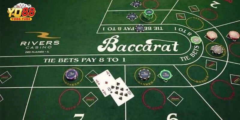 Cược Baccarat Yo88 mở ra cơ hội kiếm tiền bạc tỷ cho tay chơi