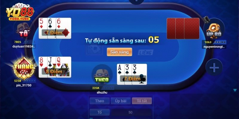 Chia sẻ nhanh 2 thủ thuật khi chơi game bài Liêng