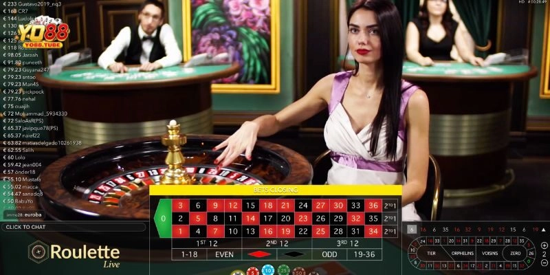 Thông tin tổng quan về sảnh live casino của Yo88